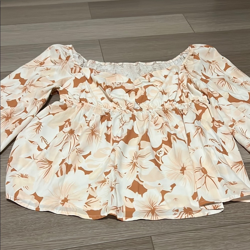 Floral Off-Shoulder Top